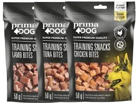PrimaDog Training Snacks 50g - Nytt i sortimentet