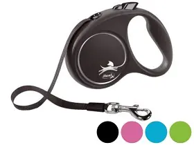 Flexi Black Design L 5m Band | Beställ idag