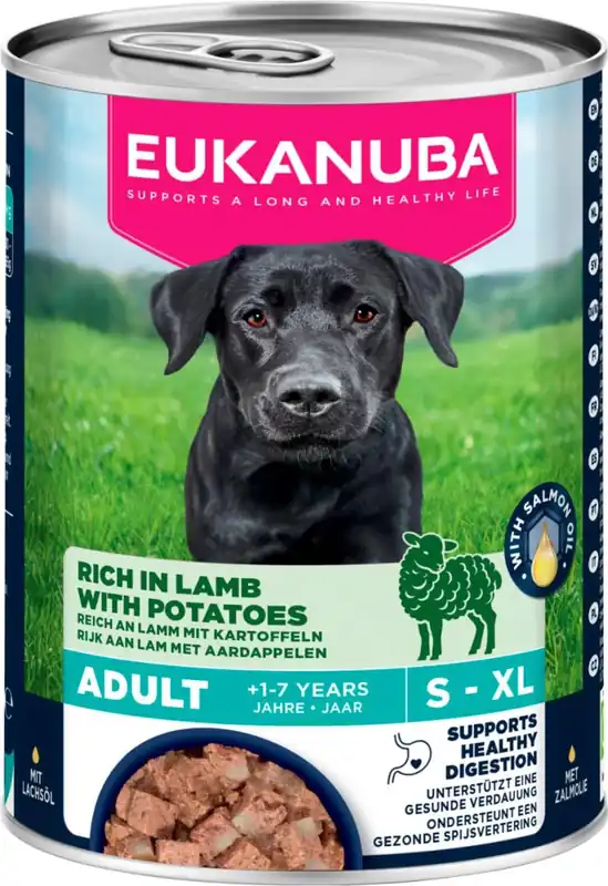 Ny produkt - Eukanuba Adult våtfoder lamm med potatis 400g
