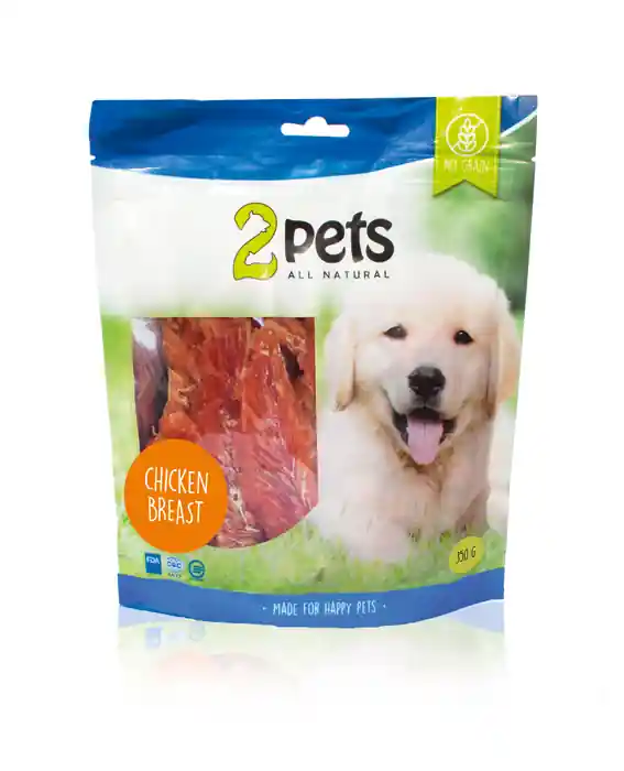 2pets Dogsnack Chicken Breast - Rabatt