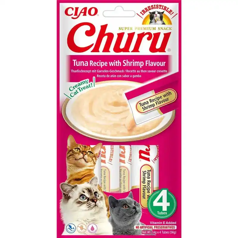 Specialerbjudande | Churu Cat With Tunashrimp Flavour 4st