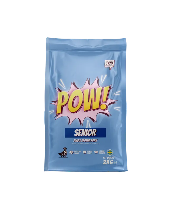 Dagens deal - Pow! dog senior