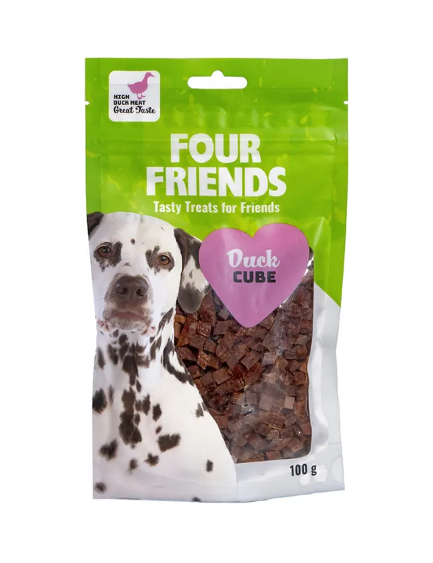 Fourfriends Duck Cubes 100G - Prisnedsättning