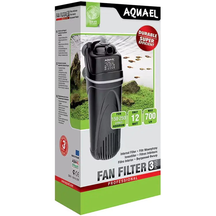 Aquael Filter Fan Plus EU Innefilter - Nyinkommet