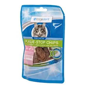 Plaque-stop chips, katt | Smidig beställning