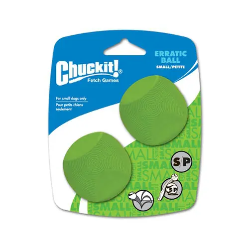 Chuck-It Erratic Ball Small 2-pack - Bra pris