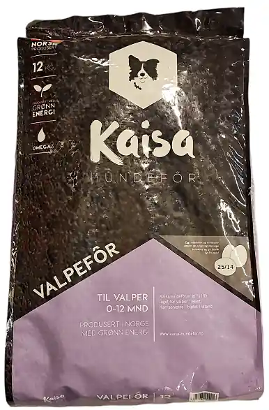Kaisa Valpfoder 12 kg | Kan beställas online