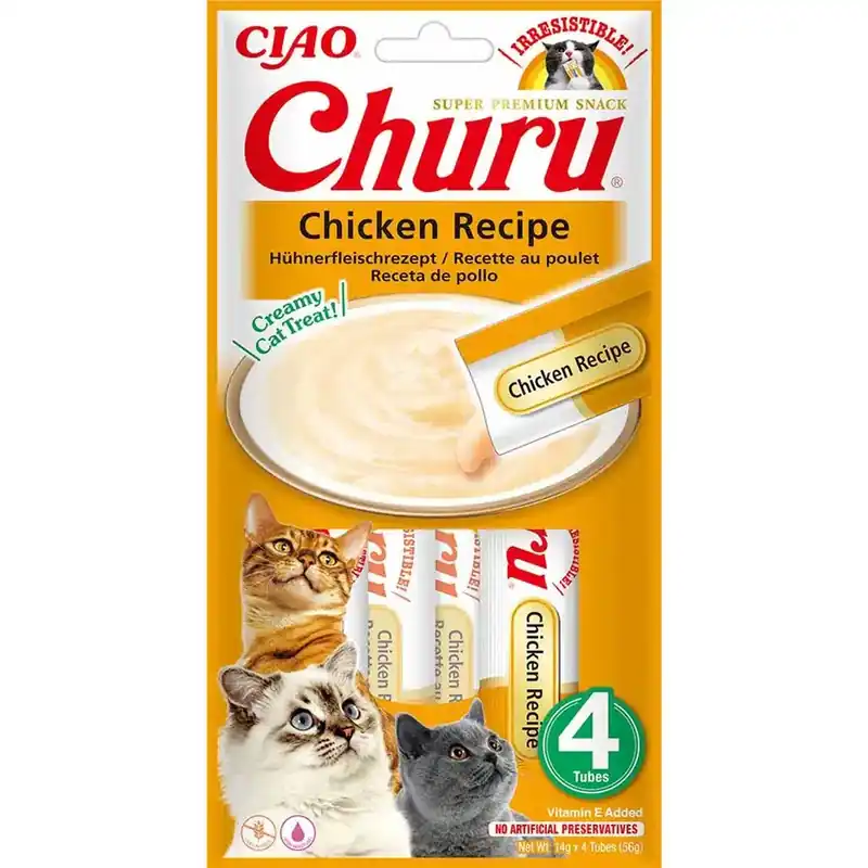Churu Cat Chicken 4st | Endast idag