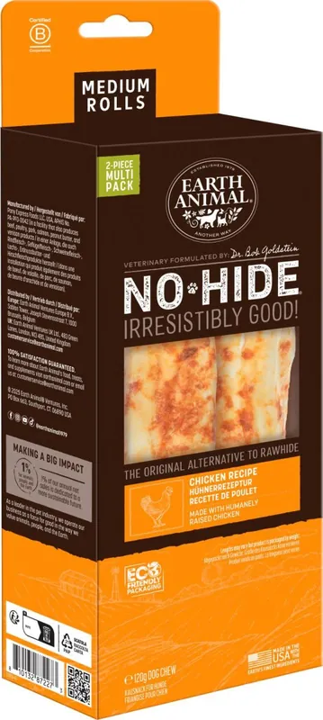 No-Hide Chicken Chews 2-pack Medium - Precis inkommet