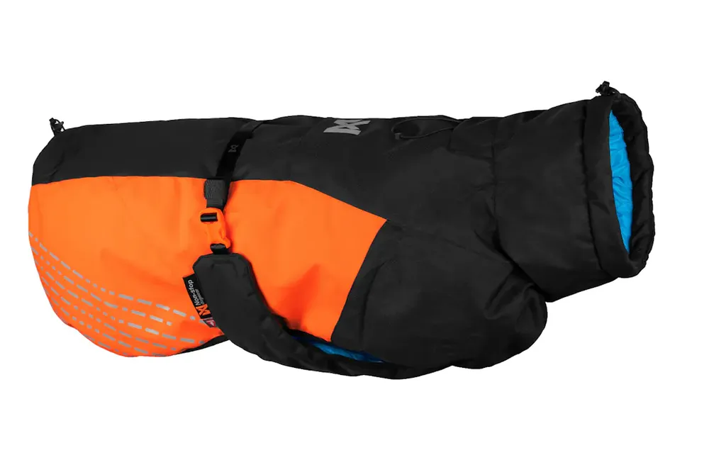 Nyinkommet | Non-stop glacier jacket 2.0, orange/svart