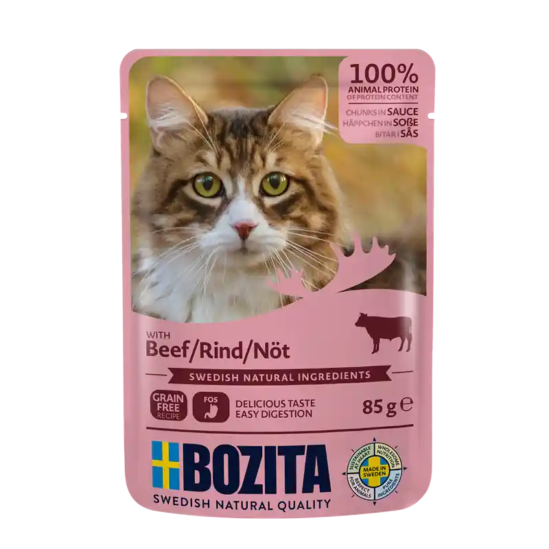 Bozita katt Nötkött i sås - Reapris