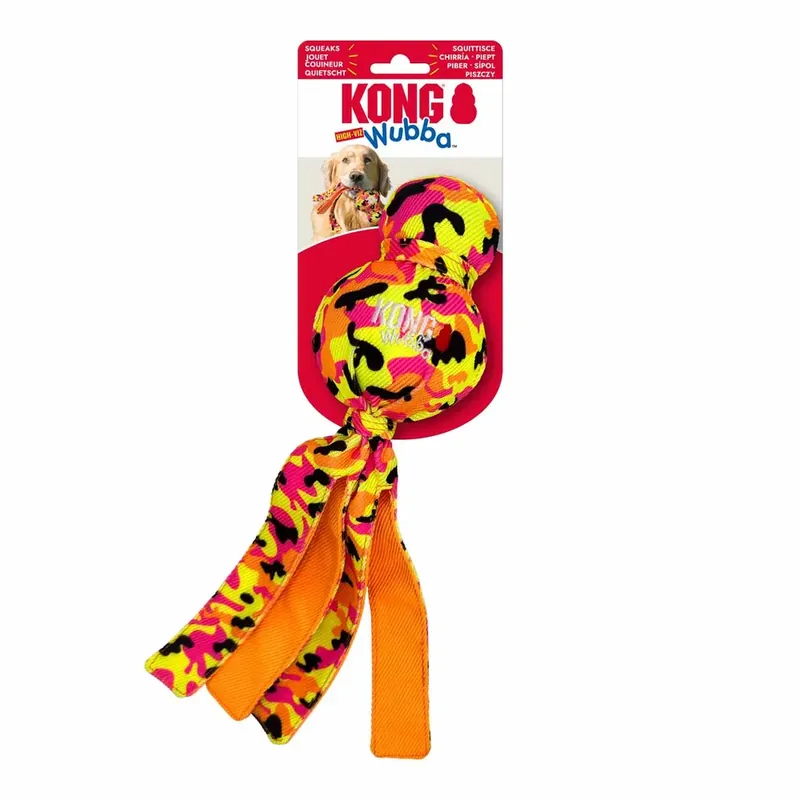 Bästa pris | Kong Wubba Ballastic High-Viz Large