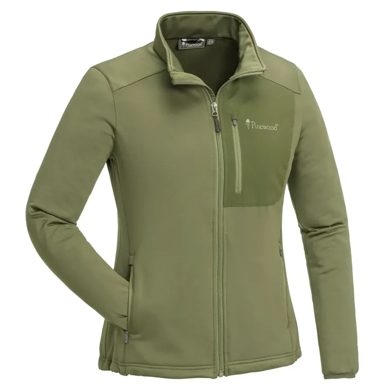 Pinewood® Brenton Powerfleece Dam / Leaf | Extra rabatt