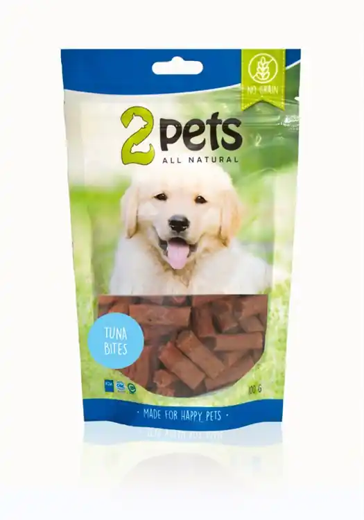 2pets Dogsnack Tuna Bites | Kundfavorit