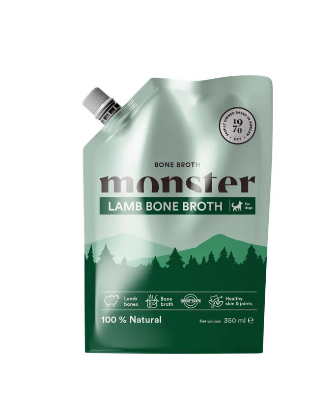 Monster Hund Bone Broth Lamb | Extra rabatt