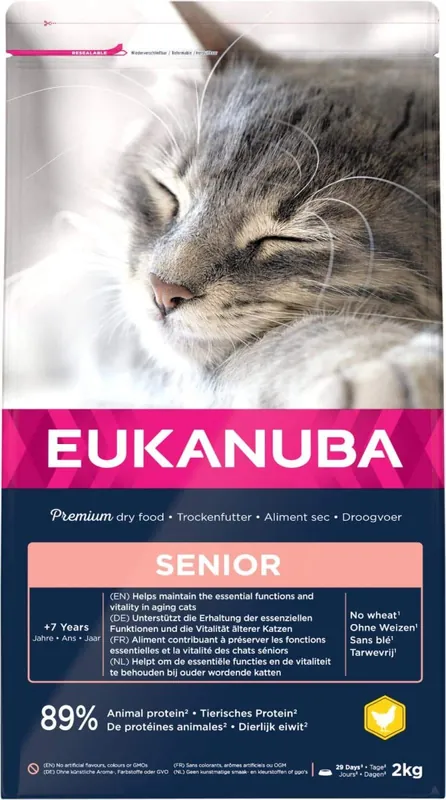 Deal - Eukanuba katt senior 2kg