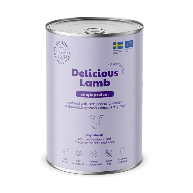 Bra pris just nu | Buddy Delicious Lamb – 400g