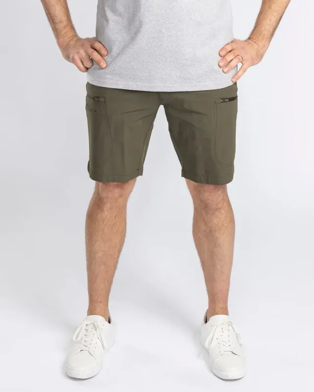Populärt just nu | Abisko Light Stretch Shorts Herr / Moss Green