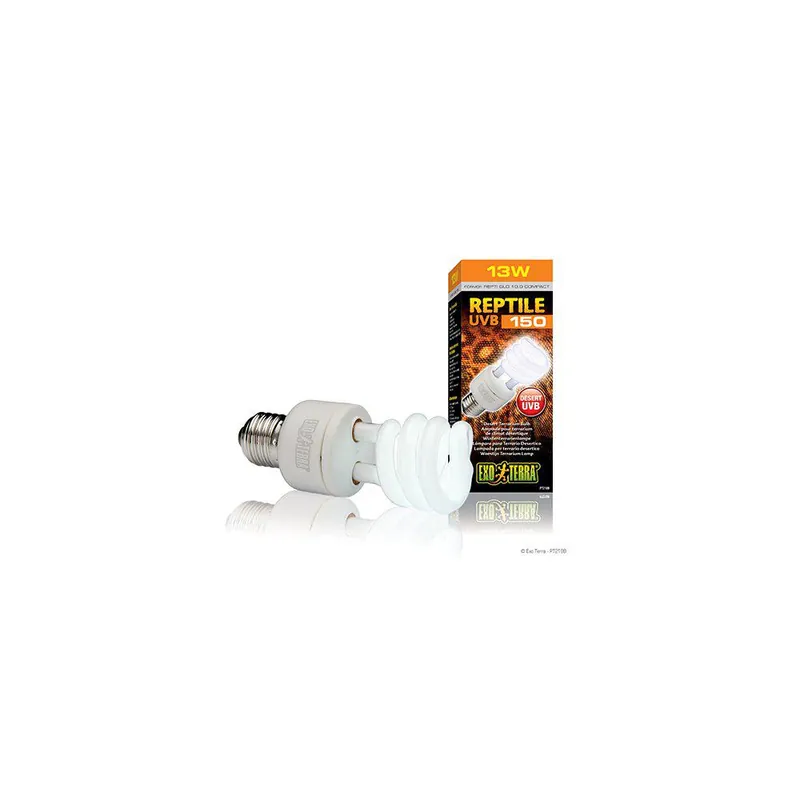 Reptile Uvb 150 Lysrörslampa E27 Exoterra - Fabrikspris