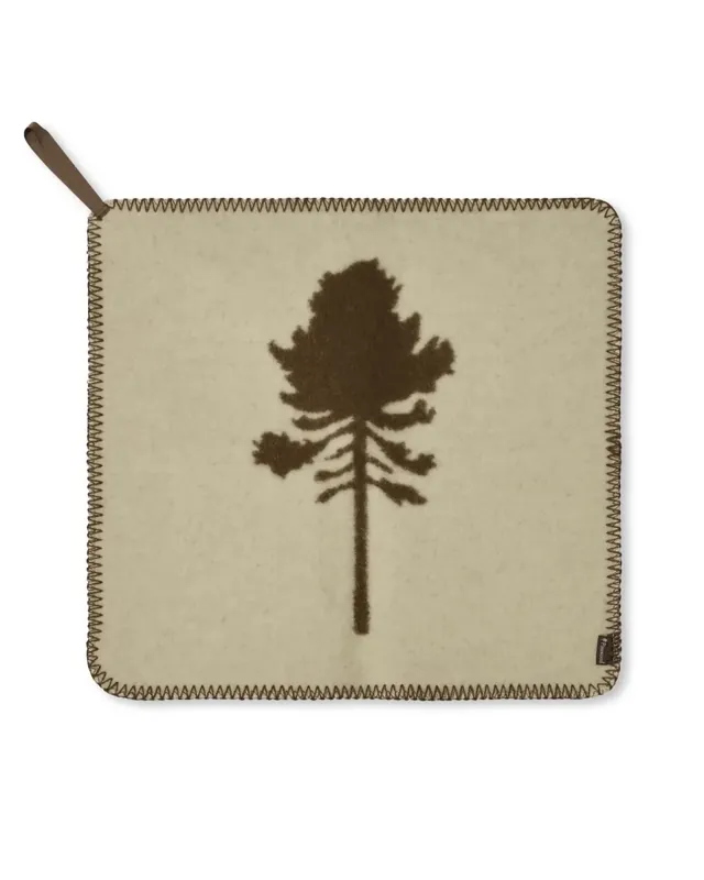 Finns nu - Pinewood® Ullsittunderlag / Olive Green