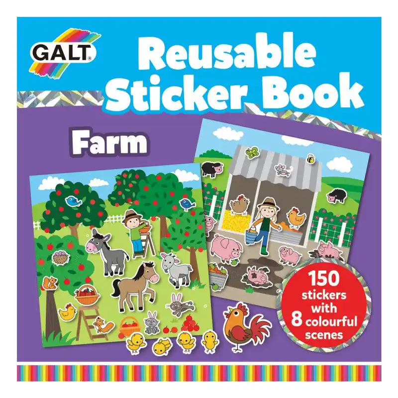 Stickersbok Farm - Endast idag