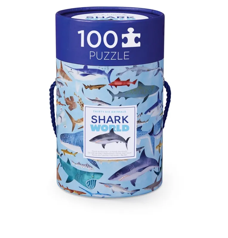 Pussel Shark World 100 bitar - Mycket populär