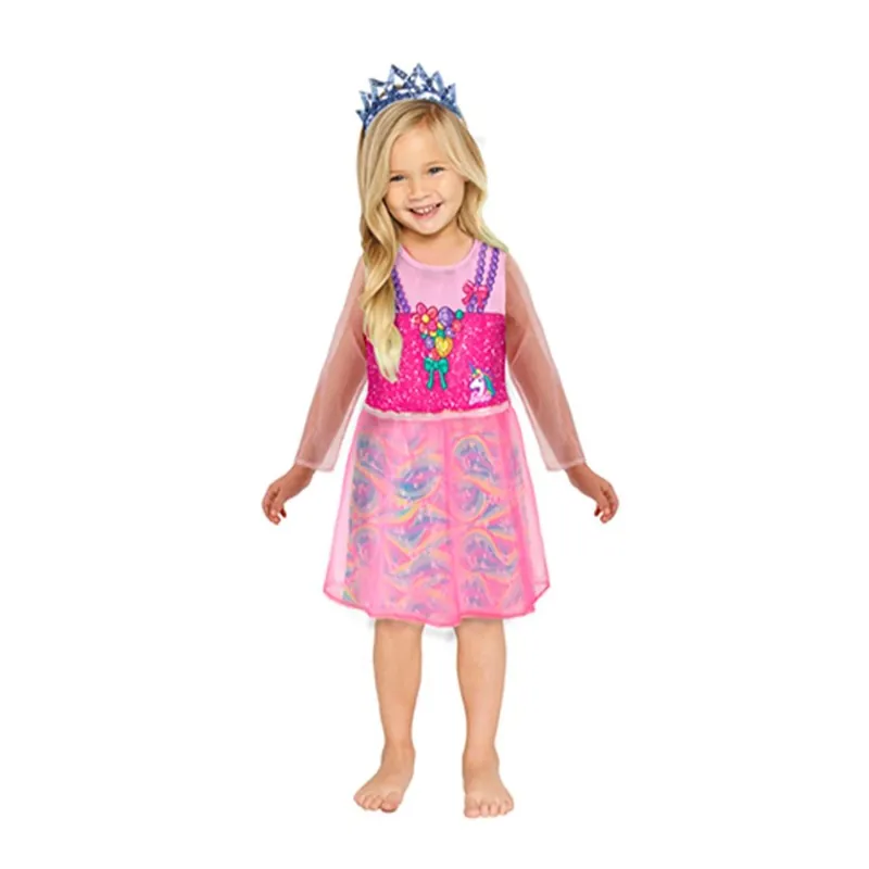 Barbie Princessdräkt 3-5 År | Endast idag