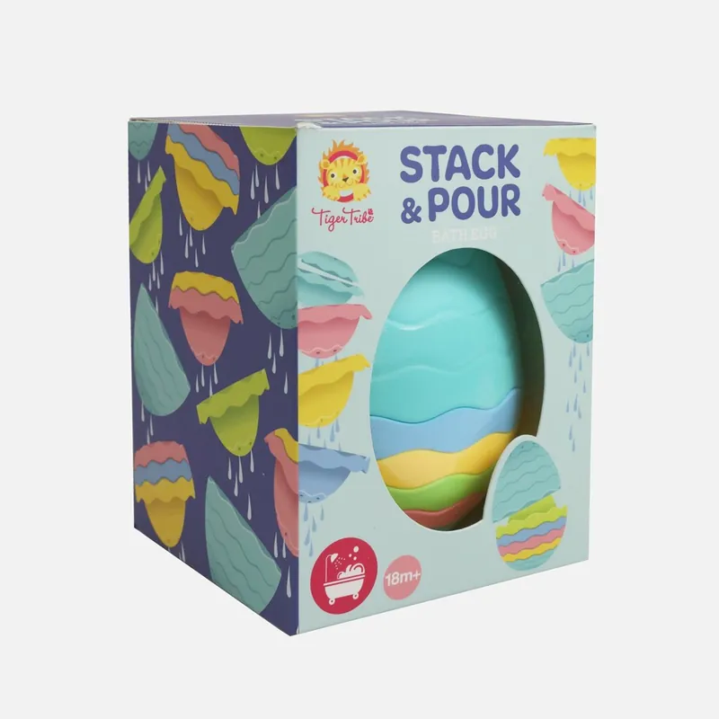 Stack & Pour Badleksak | Professionell kvalitet