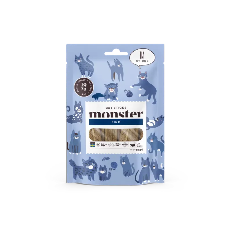Cat Sticks Fish Kattugg – 50 g | Tillverkarpris