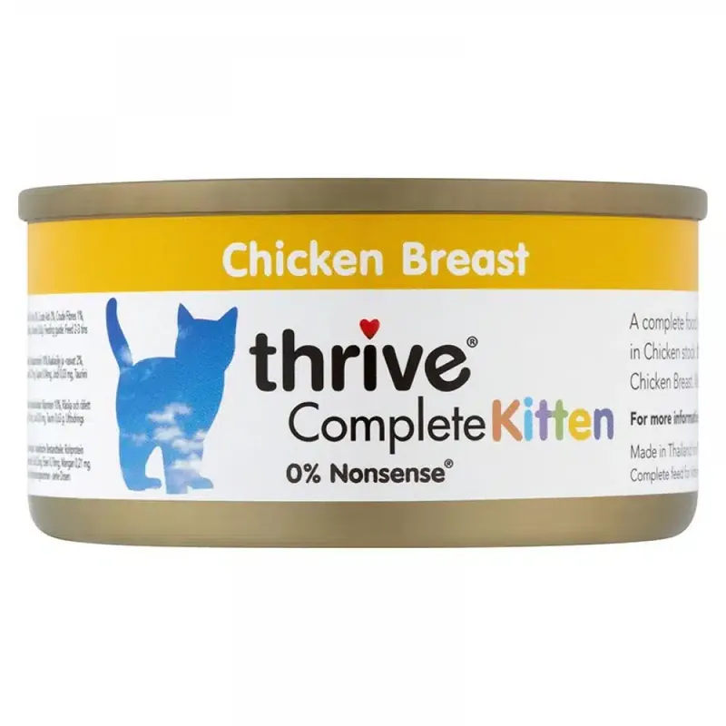 Thrive Kitten Kyckling 75 g - Dagens deal