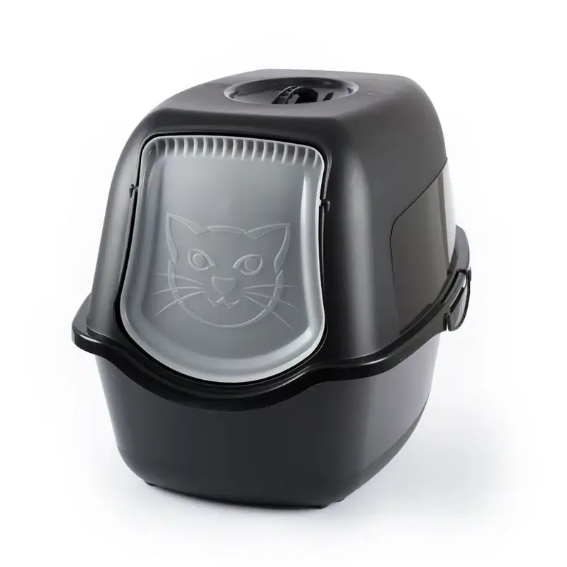 Expressfrakt | MyPet Solid Kattlåda (Svart)