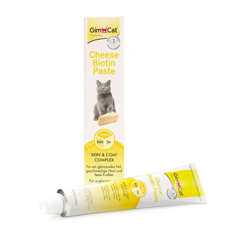 GimCat Cheese Biotin Paste – 200 g | Expressleverans