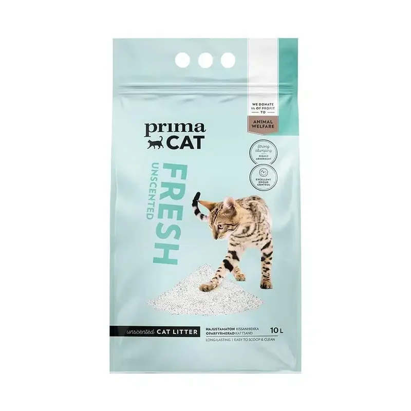 Prissänkt - PrimaCat Fresh Unscented (10 l)