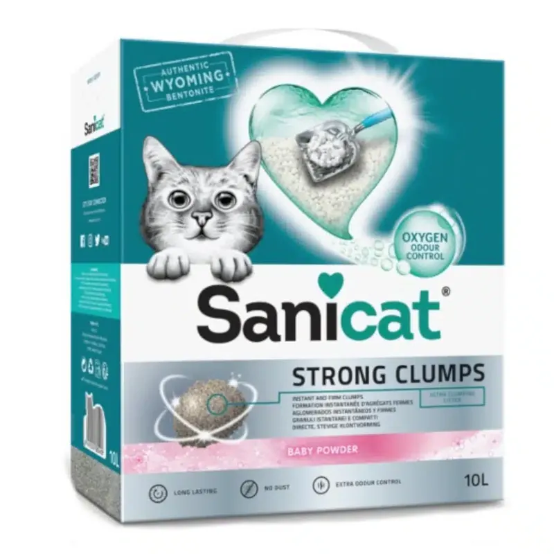 Köp online - Sanicat Strong Clumps – 10 l