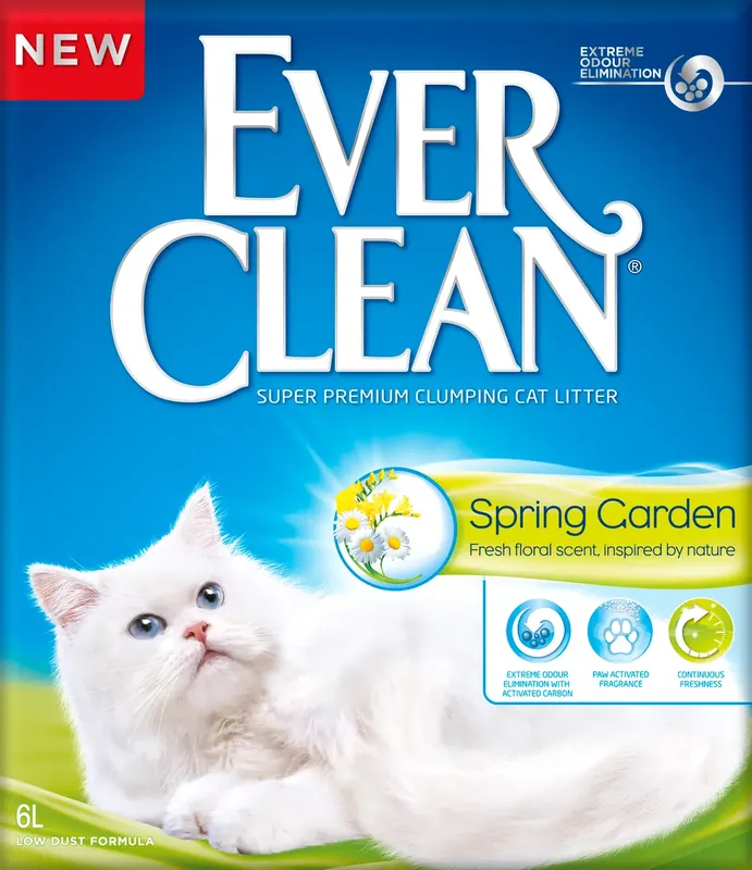 Spring Garden kattsand – 6 L | Toppkvalitet