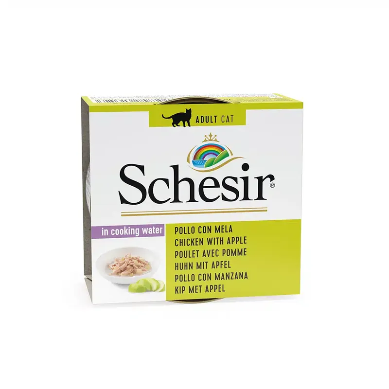 Schesir Fruit 6 x 75 g – Kycklingfilé & äpple - Extra rabatt