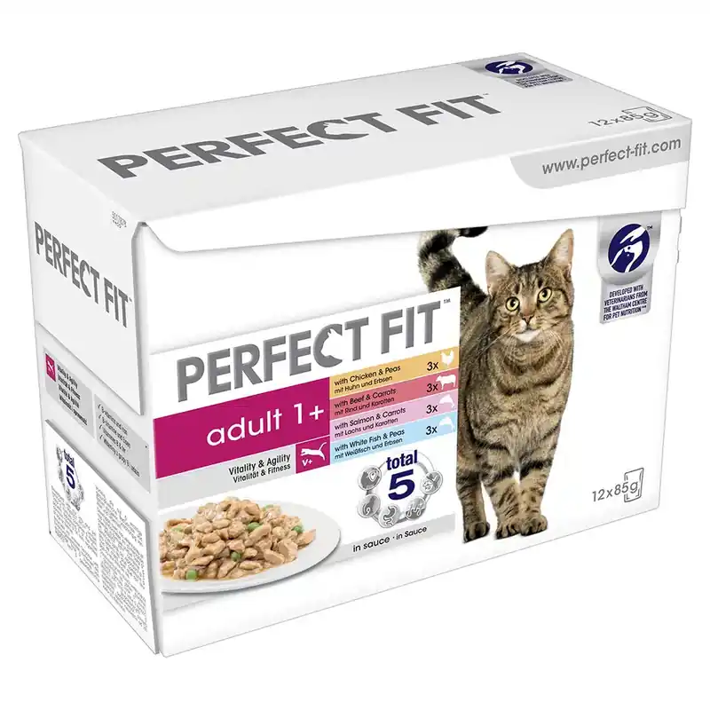 Blandpack Perfect Fit Mix våtfoder – 12 x 85 g | Kanonpris
