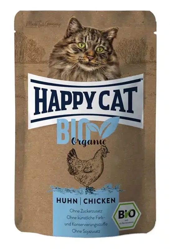 Skynda dig - Bio Organic Kyckling, våtfoder katt – 12 st x 85 g