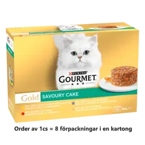 Kampanjen går snart ut - Våtfoder Savoury Cake, 12-pack – 12 x 85 g