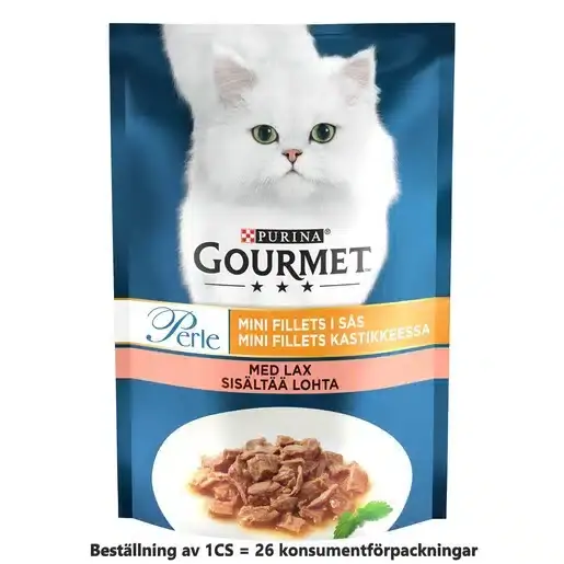 Deal | Våtfoder lax minifiléer i sås – 26 x 85 g