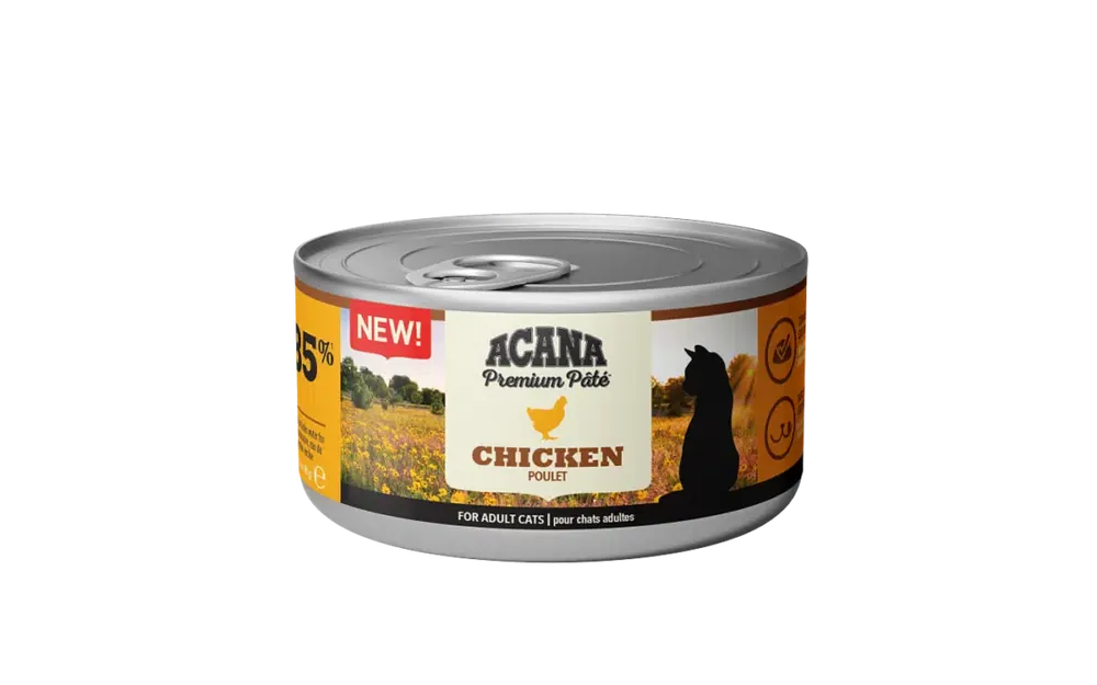Premiun Paté Chicken Våtfoder till Katt – 24 st x 85 g | Missa inte