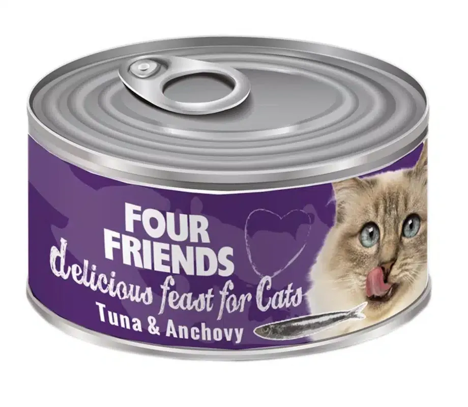 Bra pris | Våtfoder Tonfisk & Ansjovis – 24 st x 85 g