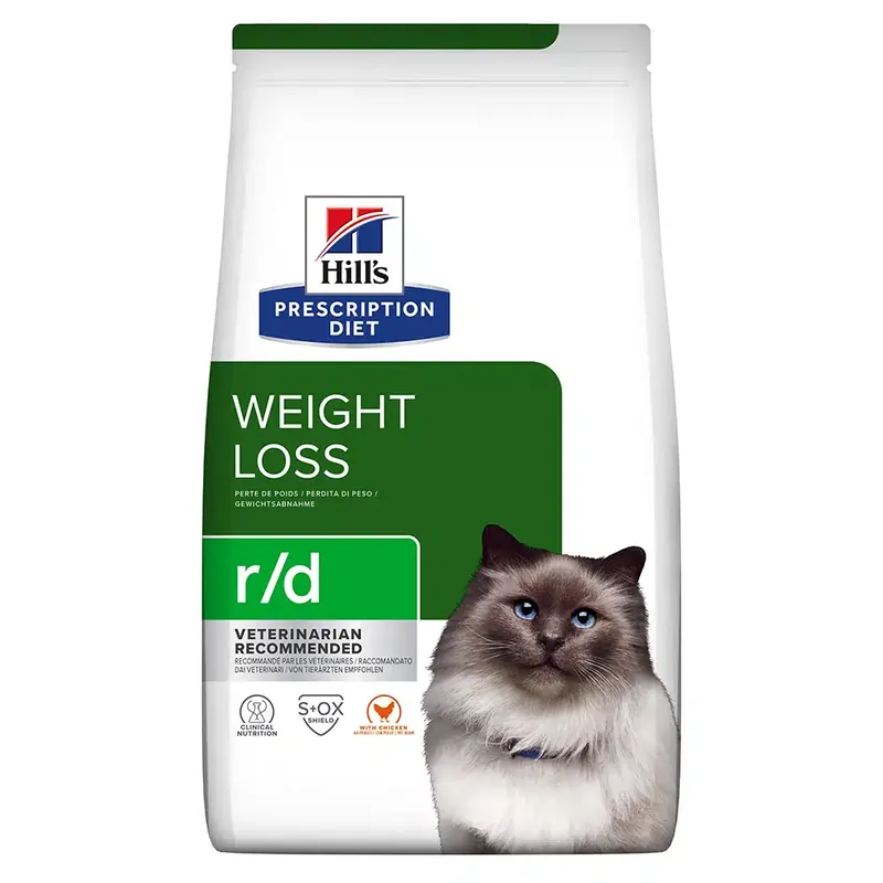 Superpris - Hill’s Prescription Diet r/d Weight Reduction Chicken kattfoder – 3 kg