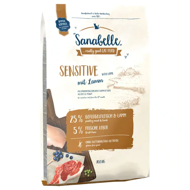 Sanabelle Sensitive with Lamb – 10 kg | Bara idag