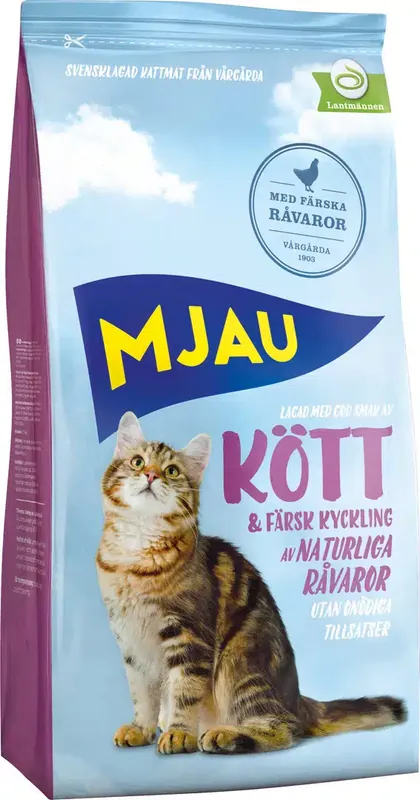 Enkel beställning - Torrfoder Köttsmak för katt – 7,5 kg