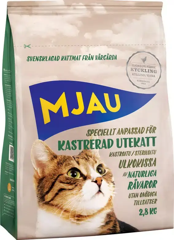 Foder för Kastrerad Utekatt – 8,5 kg - Få kvar i lager