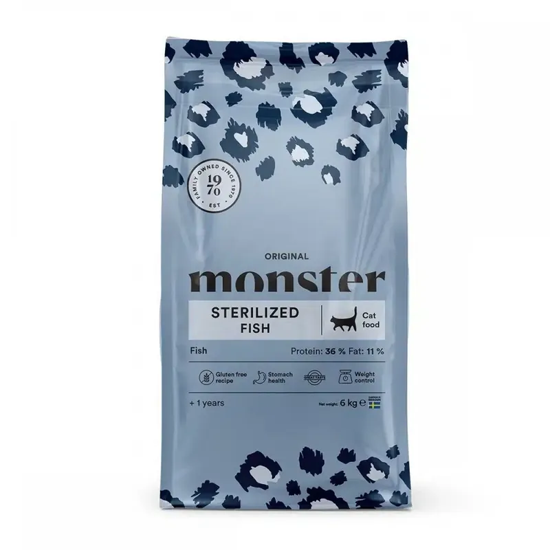 Kampanjpris | Monster Cat Original Sterilized Fish (6 kg)