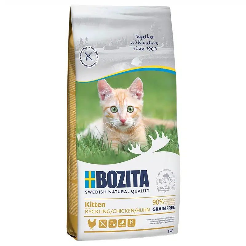 Bozita Grainfree Kitten – 2 kg - Nyhet i sortimentet