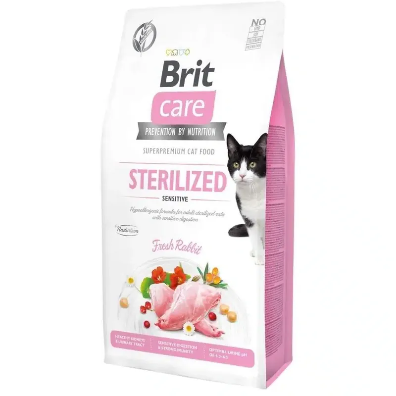 Brit Care Cat Grain Free Sterilized Sensitive (2 kg) - Bästsäljare