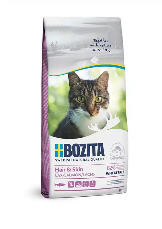 Missa inte | Hair & Skin Torrfoder för katt – 2 kg